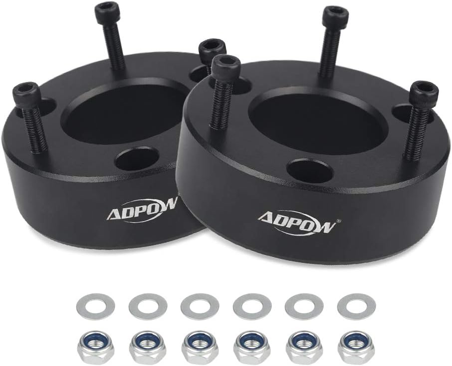 2.5" Front Leveling Lift Kit for Chevy GMC Silverado 1500 / Sierra 1500 2007-2019 Pickup, Pack of 2 C15932