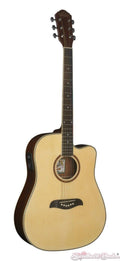 Natural Dreadnought Acoustic Electric Guitar G30340