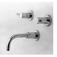 Polished Nickel Wall Mount Tub Faucet F63326