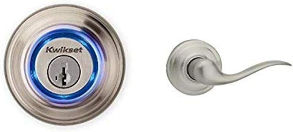 Bluetooth Smart Lock in Venetian Bronze and Kevo Plus Hub J5780