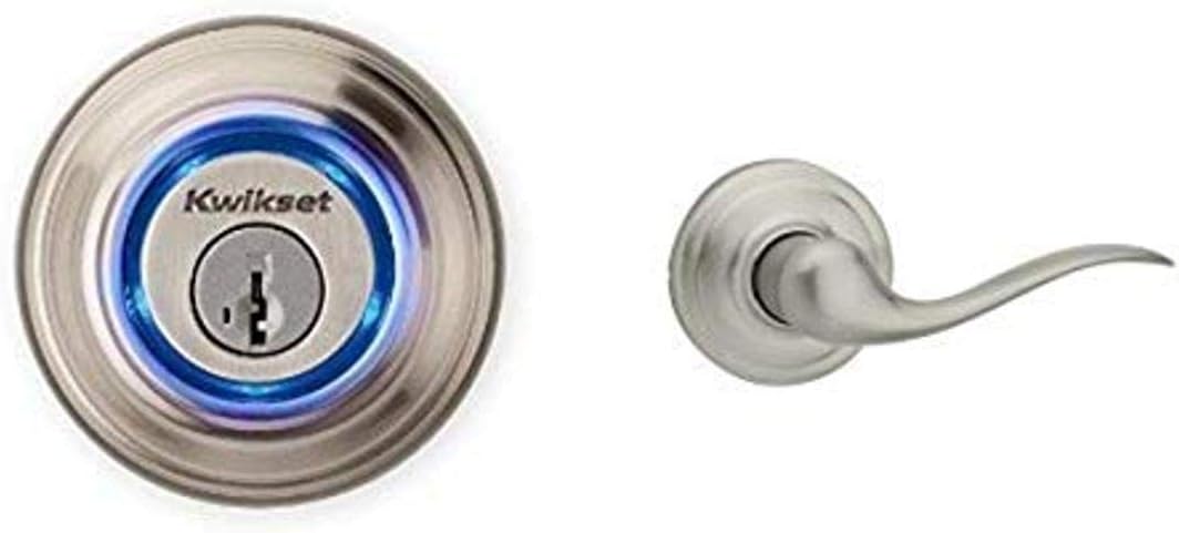 Bluetooth Smart Lock in Venetian Bronze and Kevo Plus Hub J5780