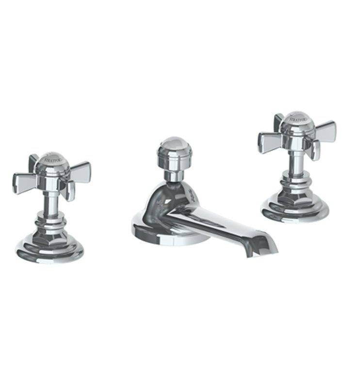 Polished Natural Brass Widespread Lavatory Faucet E41191