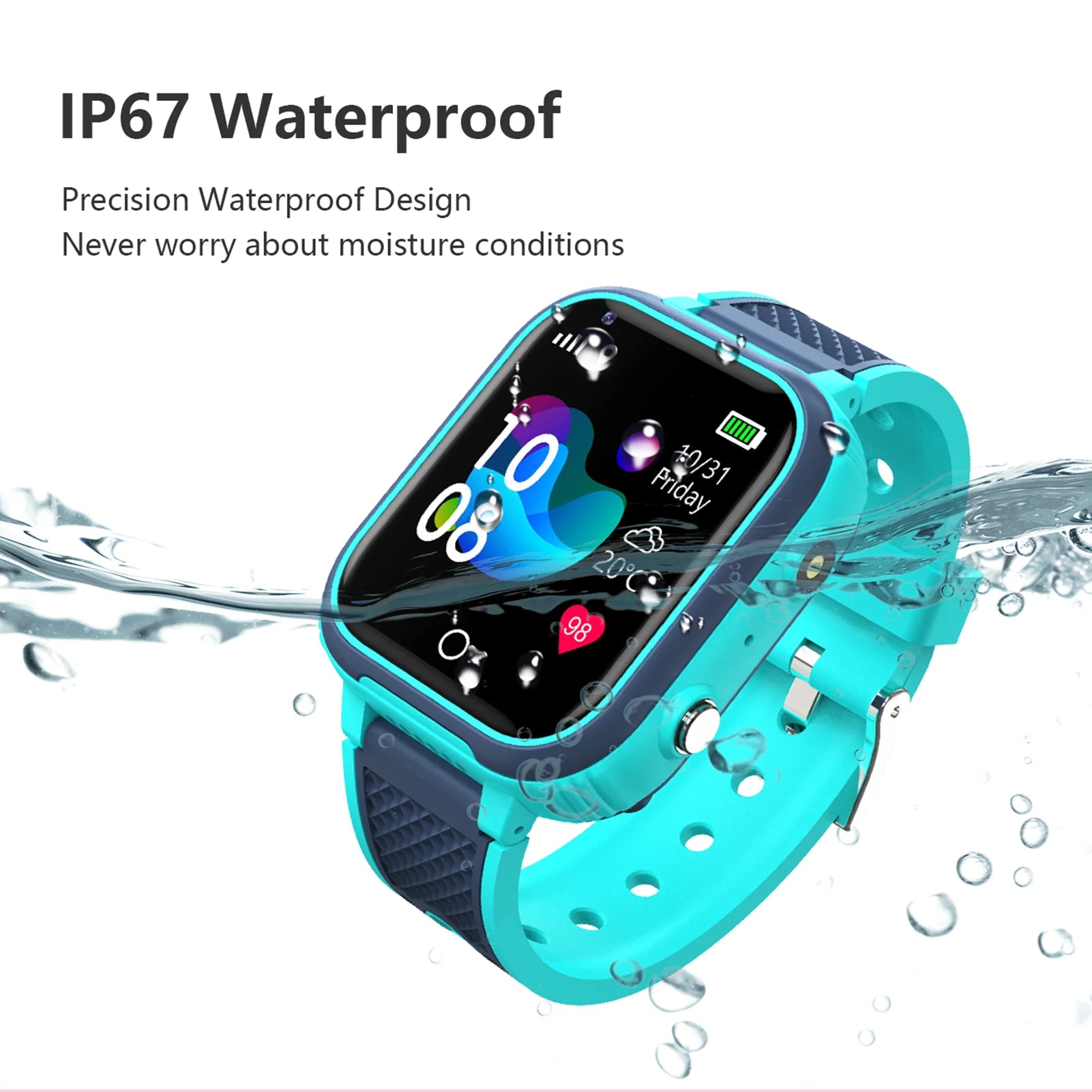 Kids Smartwatch with WiFi and BT Alarm H1838