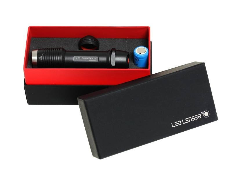 Black LED Hand Flashlight W320236