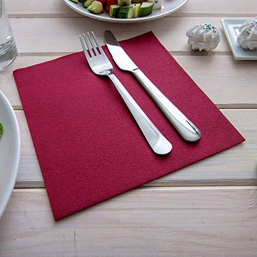 Bordeaux 16x16 Inches 600 Count Disposable Napkins C158935