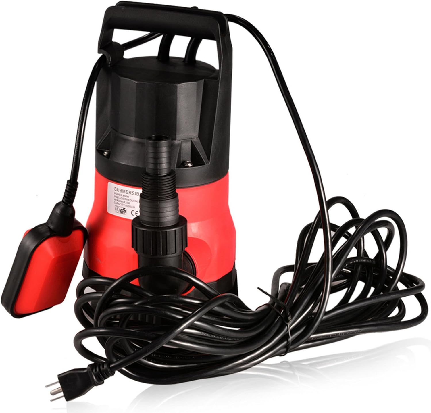 Submersible Clean/Dirty Water Pump with Automatic Float Switch, 0.5HP, Blue, Pack of 2 J35794