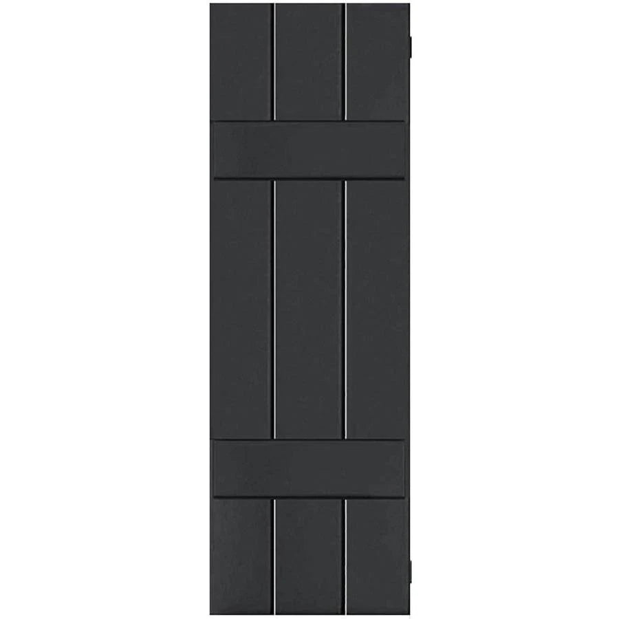 Black Pine Board and Batten Shutters Pair X1263