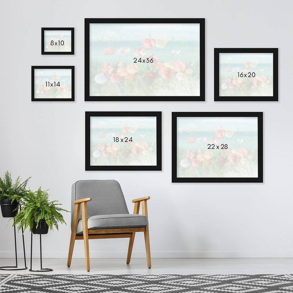 Black Framed Print 24x36 P99627