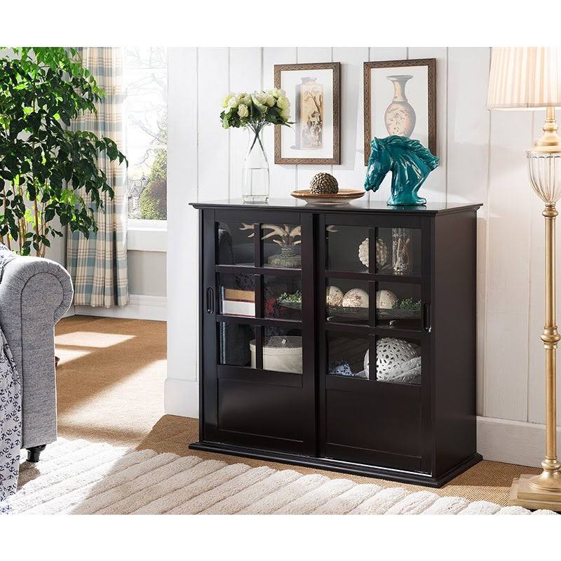 White Wood Curio Table E65003