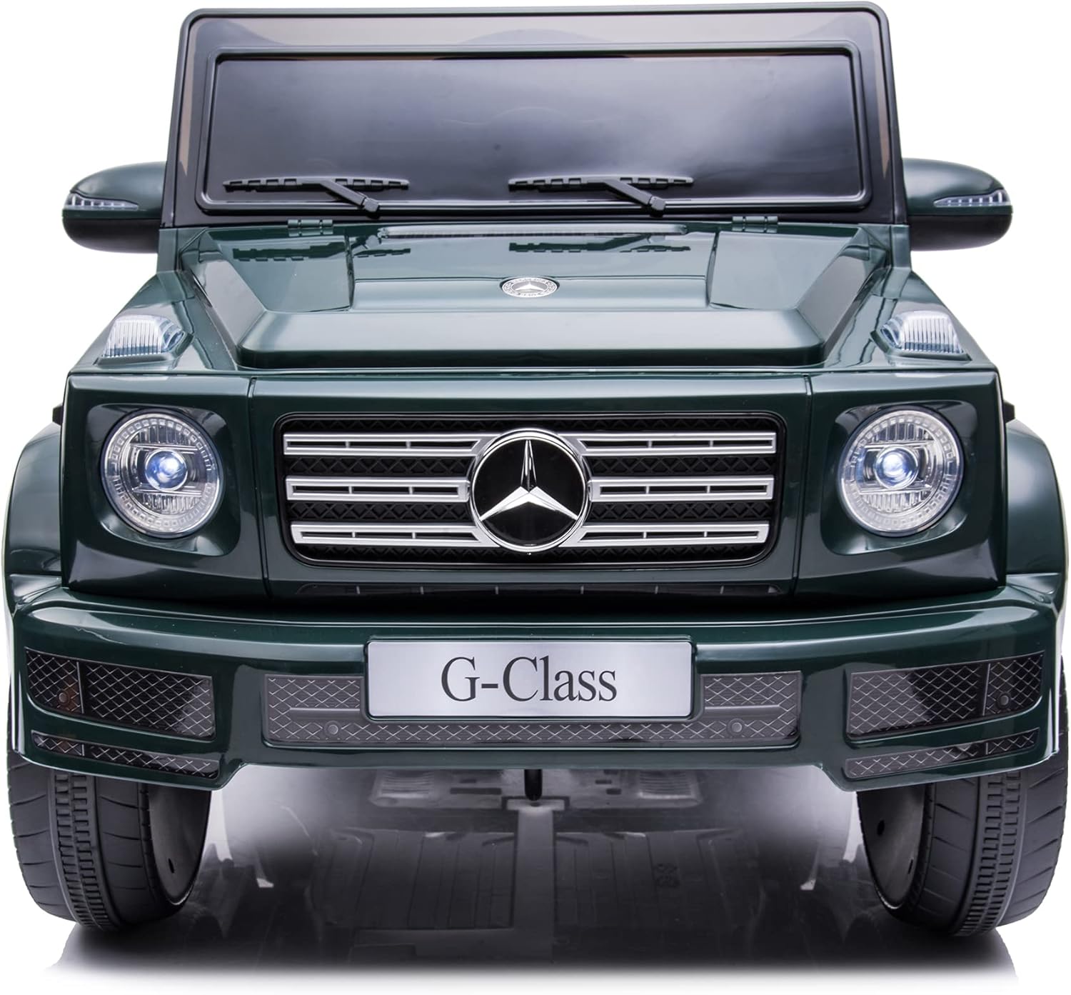 White Licensed Mercedes Benz G500 Kids Ride On Car with Remote Control X3554