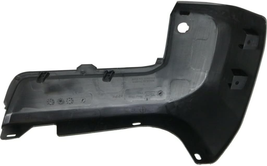Driver Side Rear Outer Bumper End with Parking Assist R7548