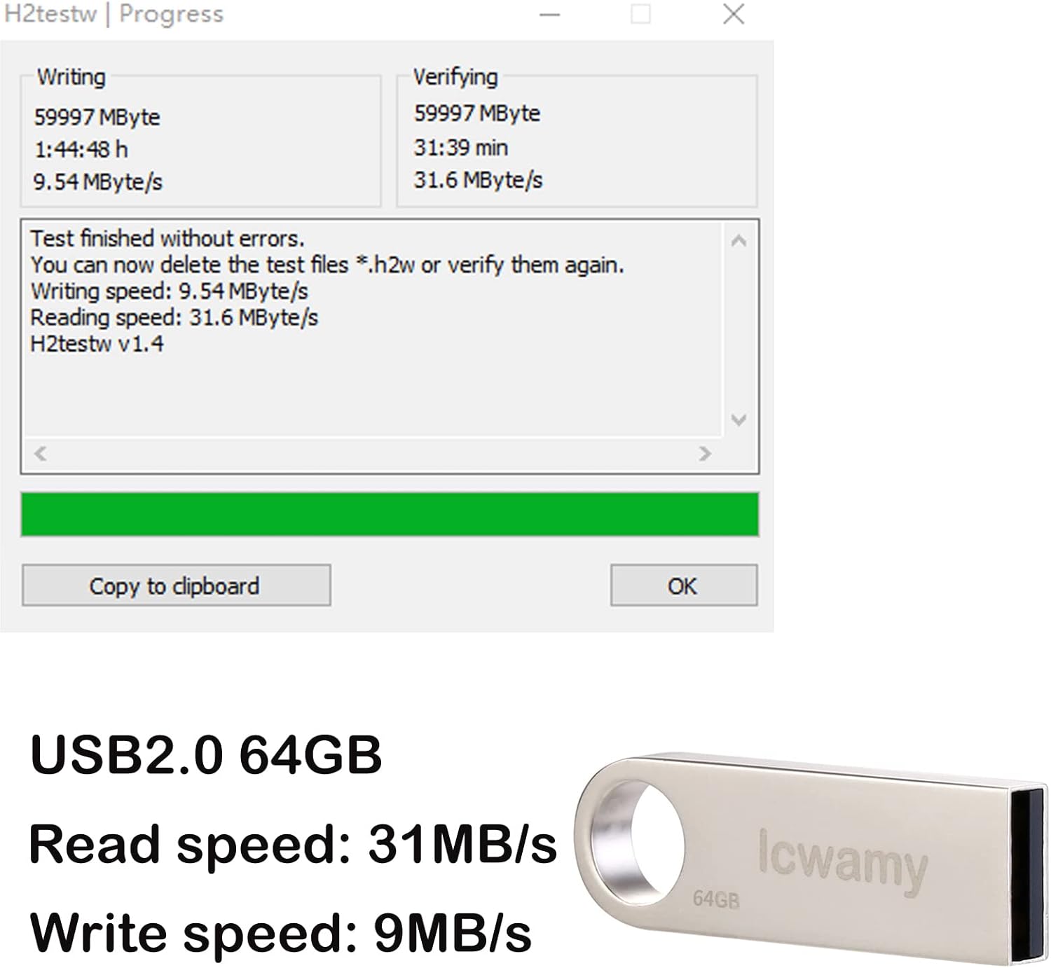 USB 64GB Flash Drive (10 Pack) I4886