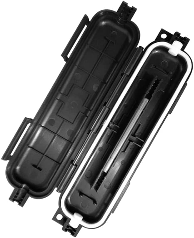2PCS Fiber Optic Protective Box Heat Shrinkable Tube Waterproof Drop Cable Case Shell G88061