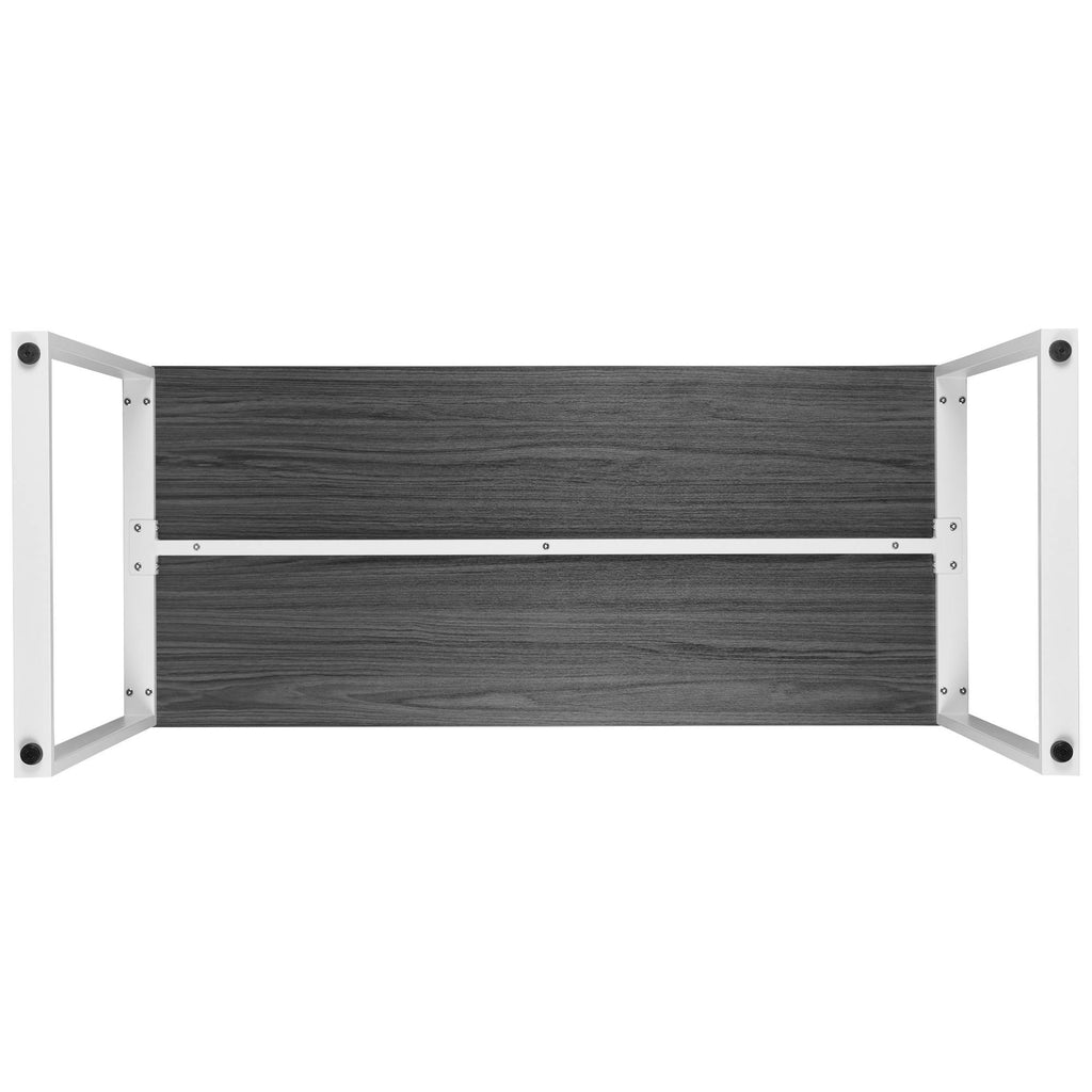 Rustic Gray Industrial Style Office Desk S253
