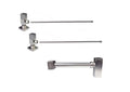 Square European Pedestal Kit Satin Nickel O6206