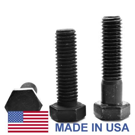 1/4 inch-20 x 1 3/4 inch Coarse Thread Grade 8 Hex Cap Screw Black Oxide Alloy Steel Pk 700 F355339