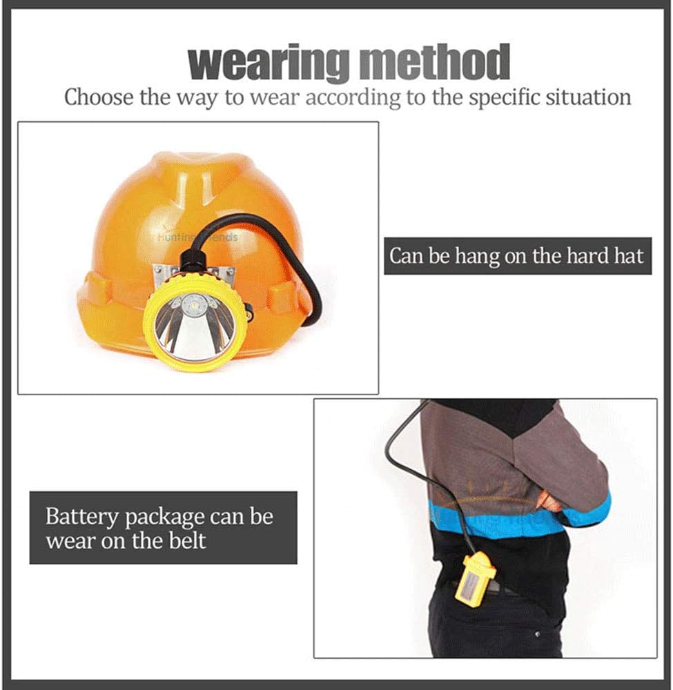 Rechargeable Hard Hat Headlamp Cap Lamp T5351