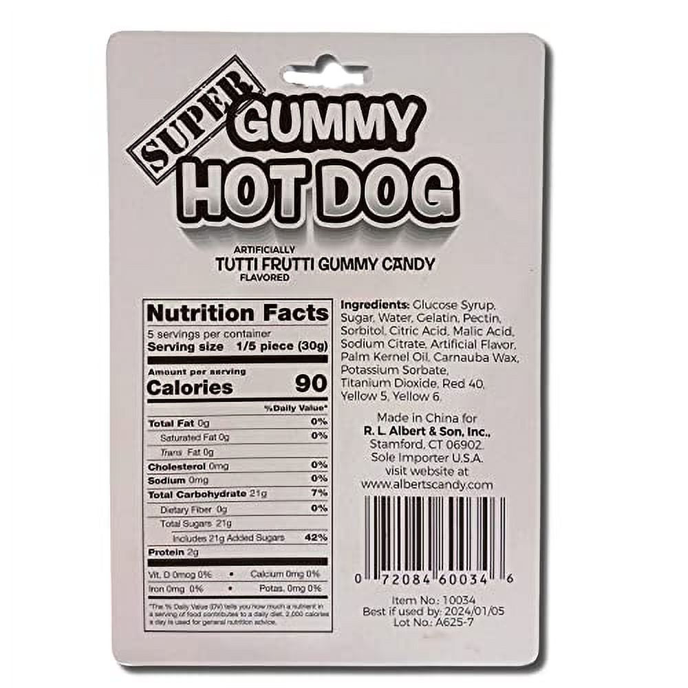 5.29 Ounce Pack of 4 Hot Dog Z252