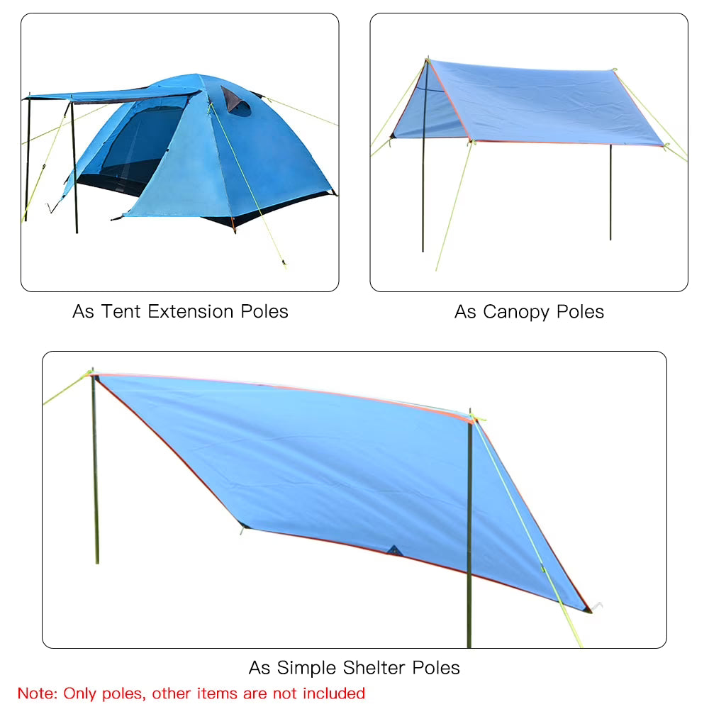 Tent Canopy Rods, 2 Pcs/set S506076