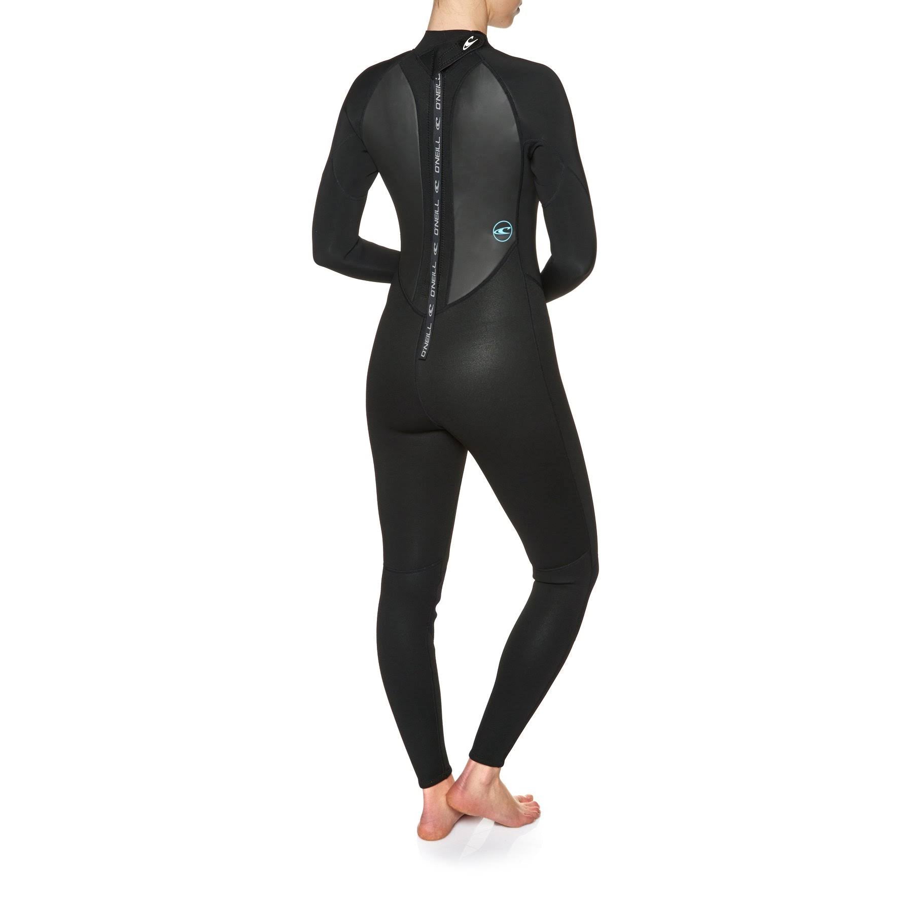 Black 3/2mm Back Zip Wetsuit S24542
