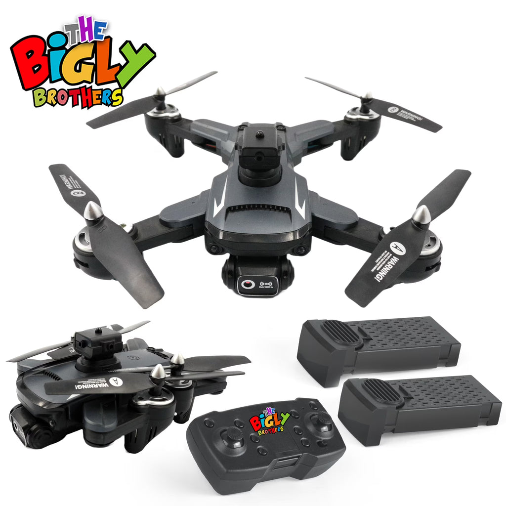 4k Drone with Camera, Brushless Motors, 2 Batteries, below 249 Grams, Black T874465