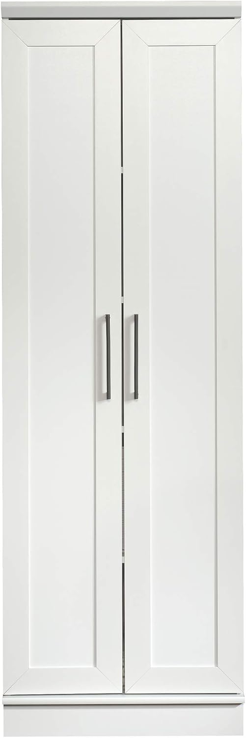 Soft White Storage Cabinet E87302