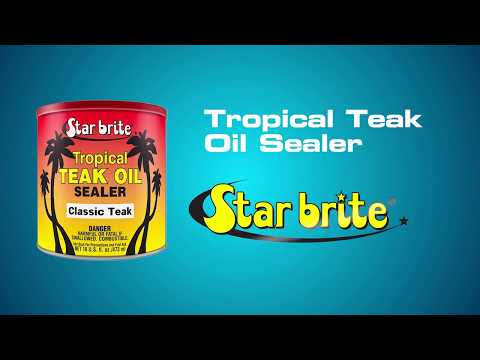 Tropical Teak Oil/Sealer Light - 32 oz S372