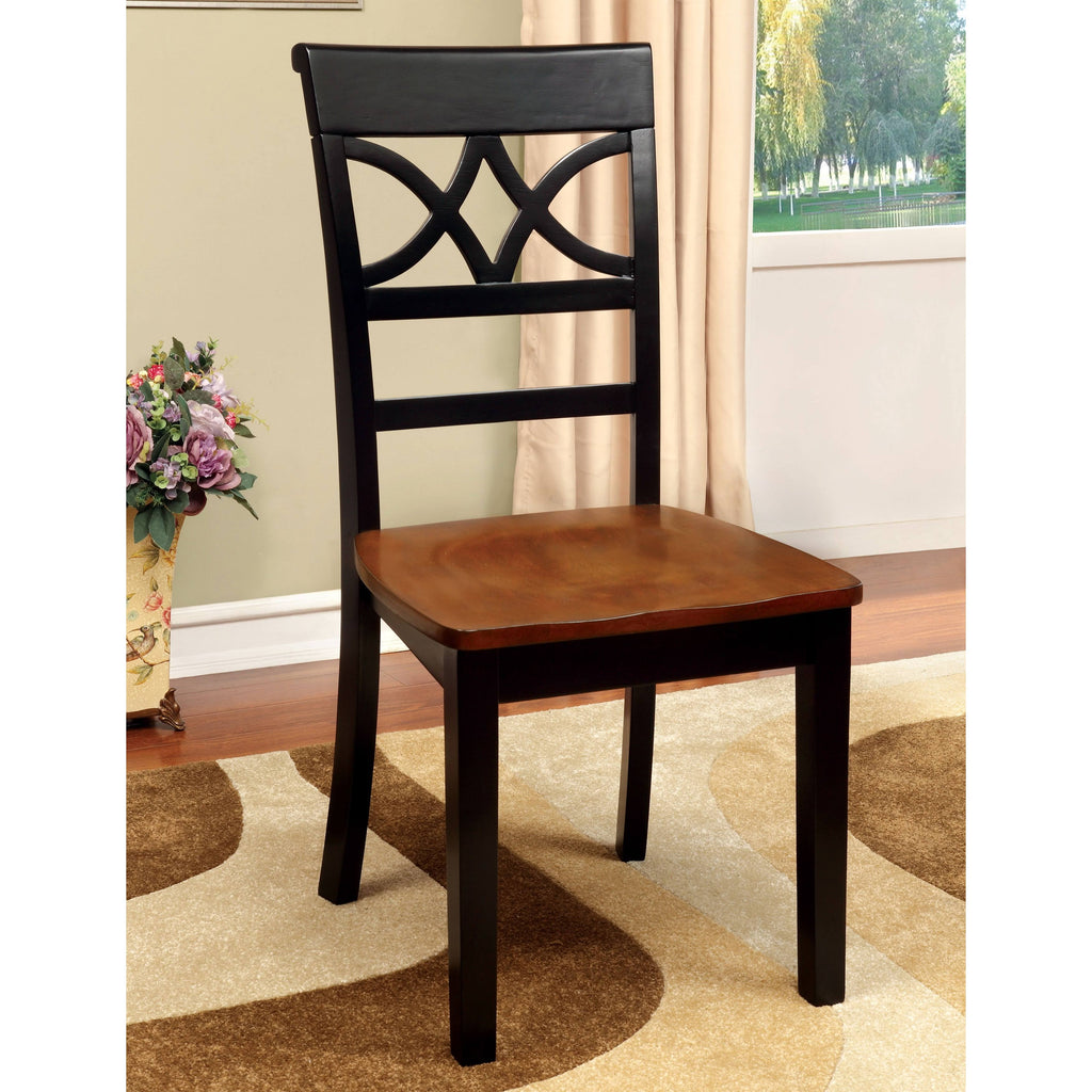Cream Dining Chair Set of 2 V4438
