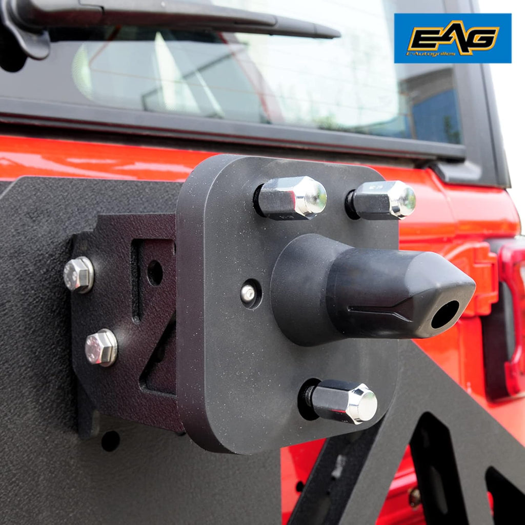 Rear Bumper with Spare Tire Carrier Swing Away W17741