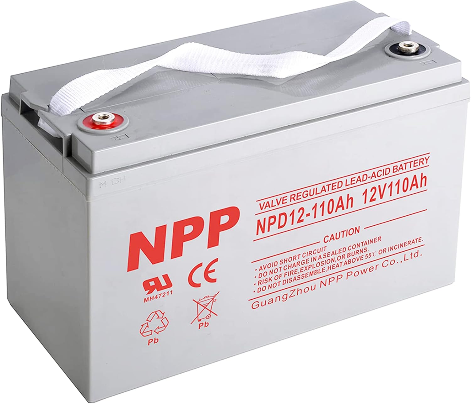 12V 200Ah AGM Rechargeable Deep Cycle Battery L923