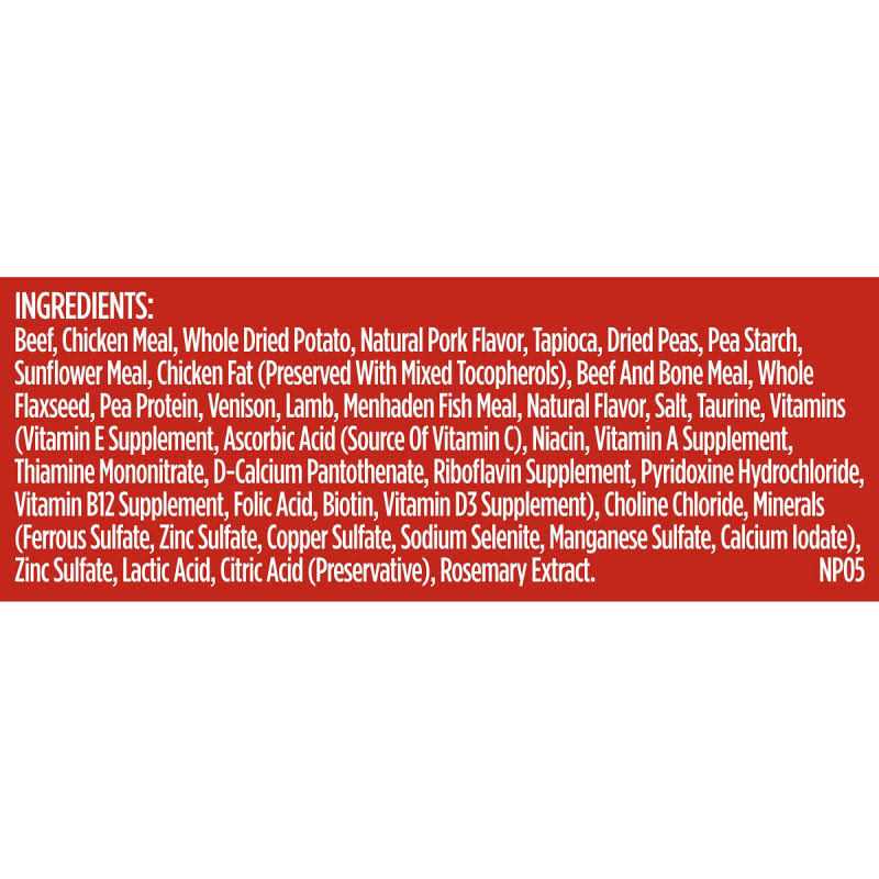 Natural Dry Dog Food with Beef X9901