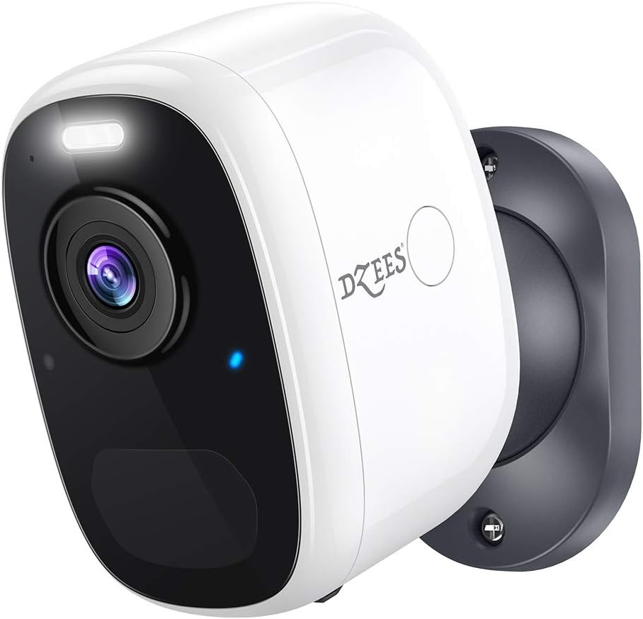2K Color Night Vision Outdoor Security Camera with Solar Panel T2879