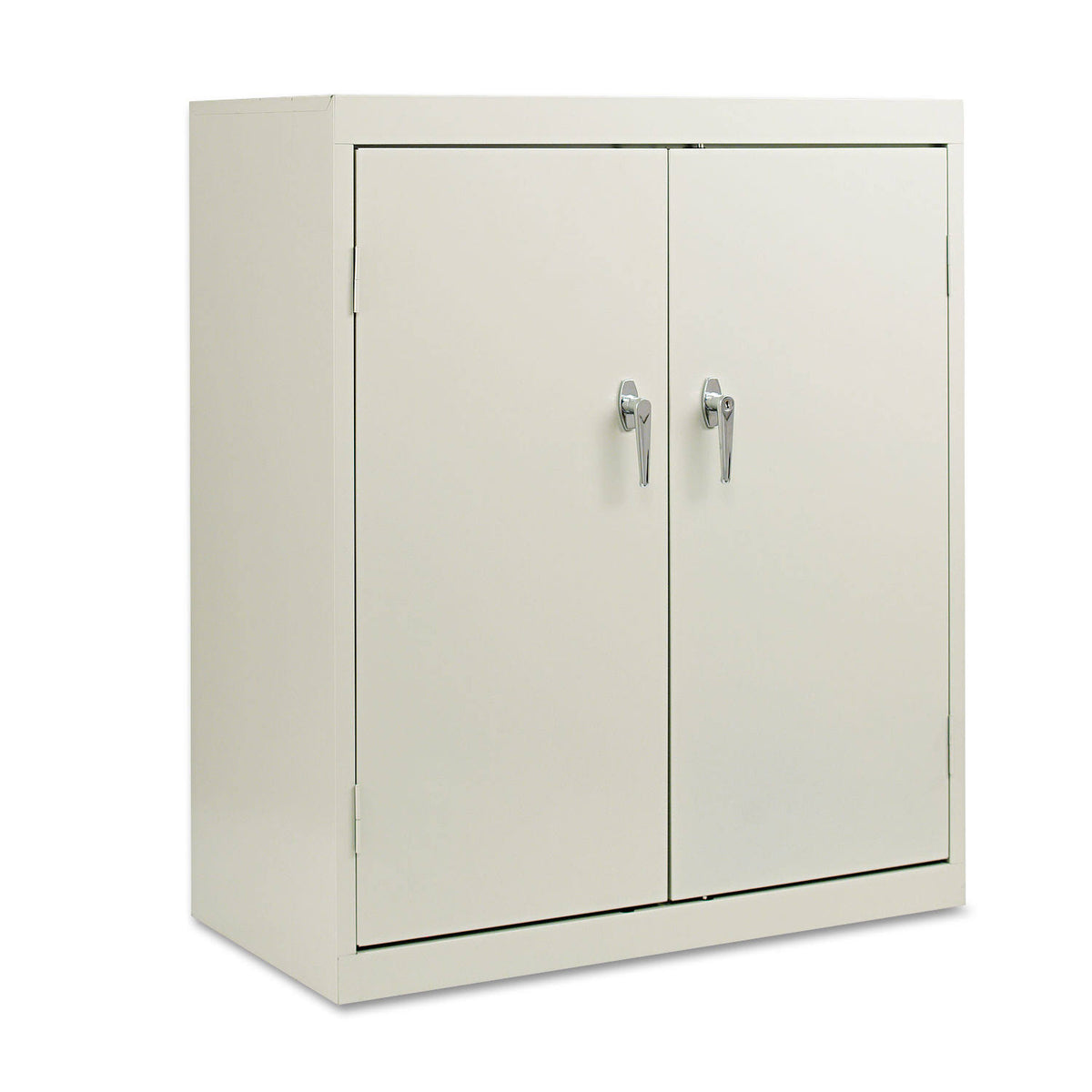 Light Gray 36W x 18d Storage Cabinet with Adjustable Shelves O654