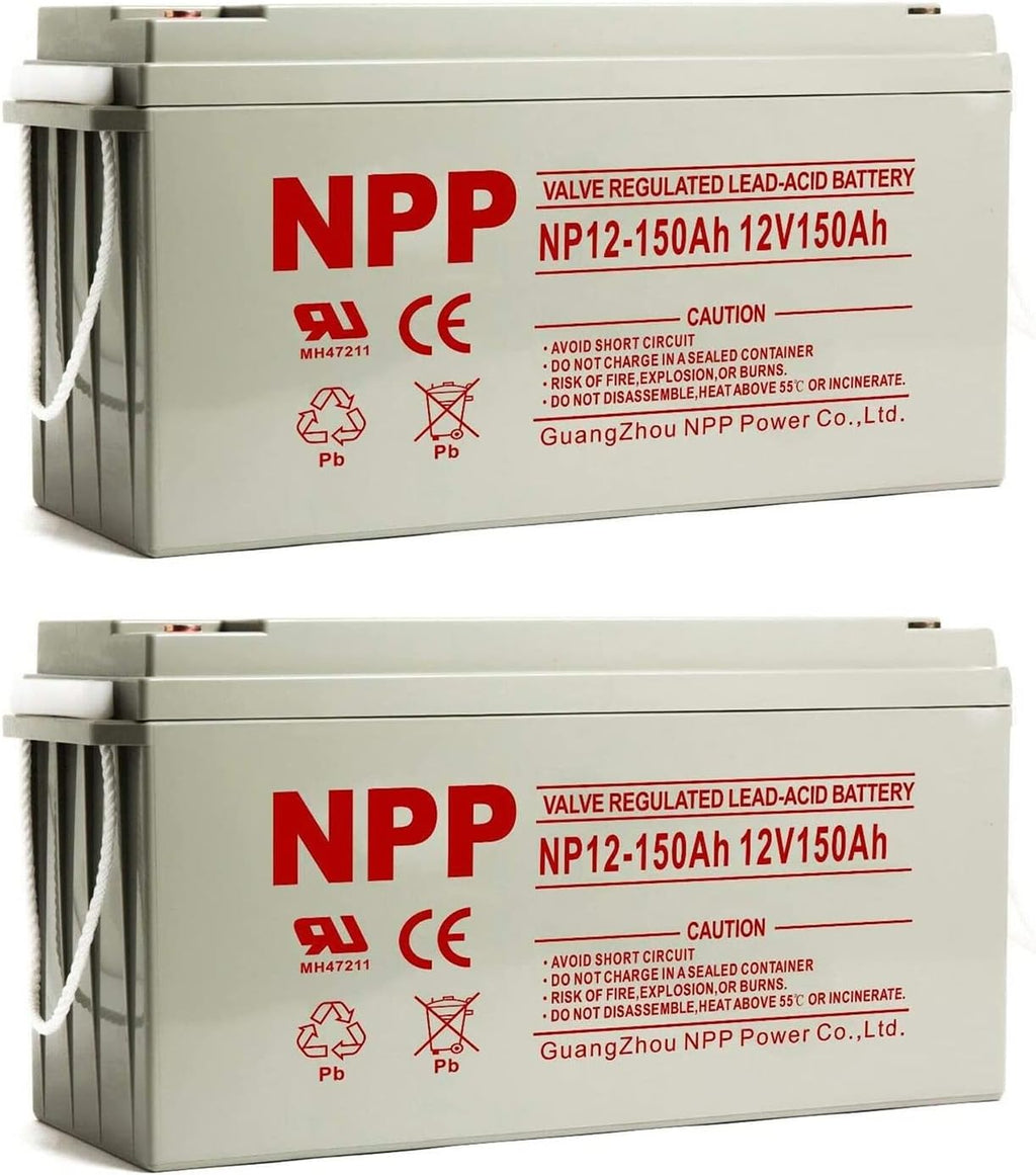 12V 200Ah AGM Rechargeable Deep Cycle Battery L923