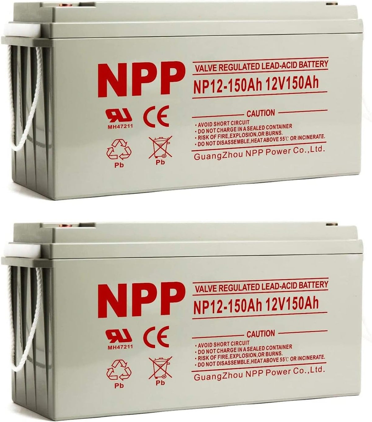 12V 200Ah AGM Rechargeable Deep Cycle Battery L923