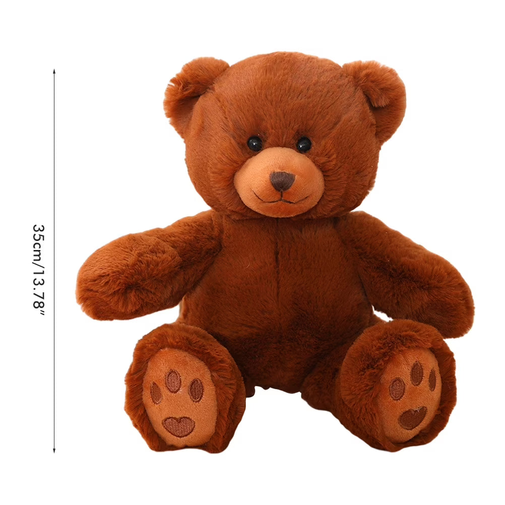 Teddy Bear Plush Toy with Pearl Chain Clasp H92201