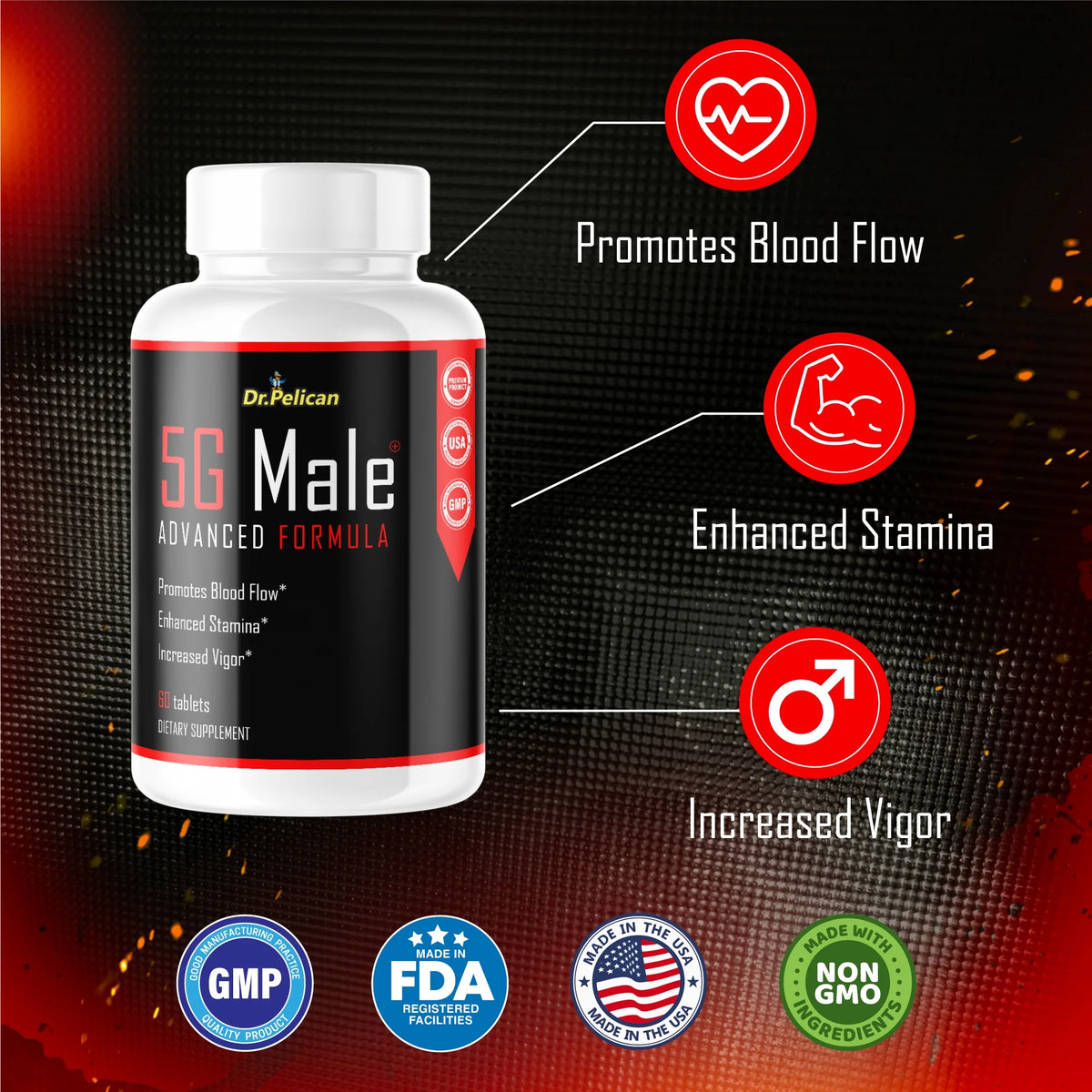 2 Bottles 120 Tablets Stamina & Vigor Support R2192