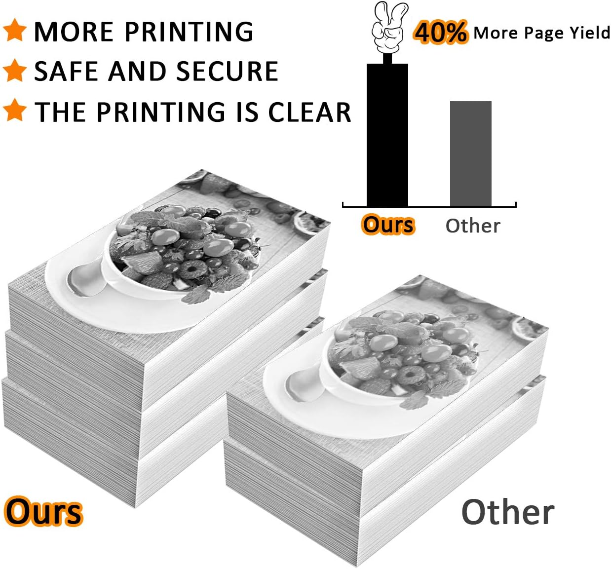 3 - Pack (2 Toner Cartridge + 1 Drum) Compatible Toner Cartridge & Drum Replacement for Xerox Phaser 3260 Printer D477840