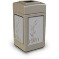 42 Gallon Open-Top Square Waste Container D311