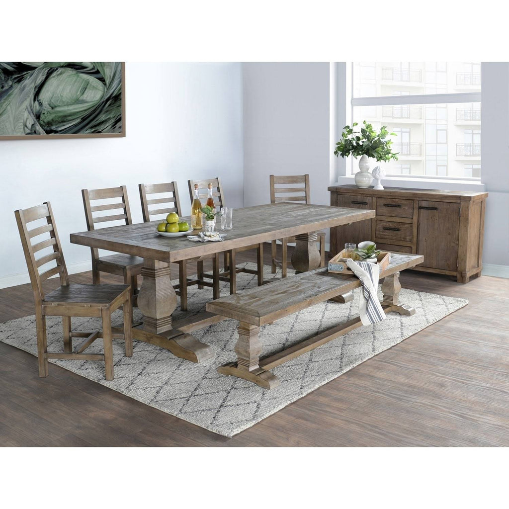 Reclaimed Pine 83 inch Bench S43511