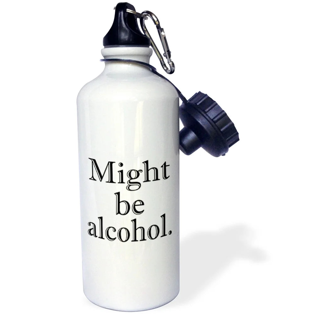 Black Straw Water Bottle I86936
