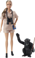 Jane Goodall Collectible Doll with Khaki Outfit and Accessories G376