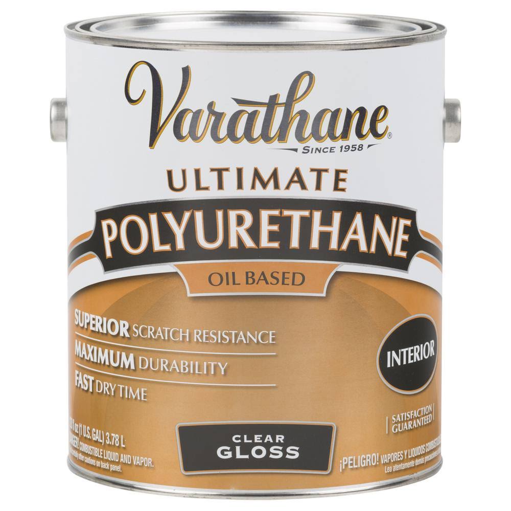 Clear Gloss Oil-Based Interior Polyurethane (2-Pack) R19194