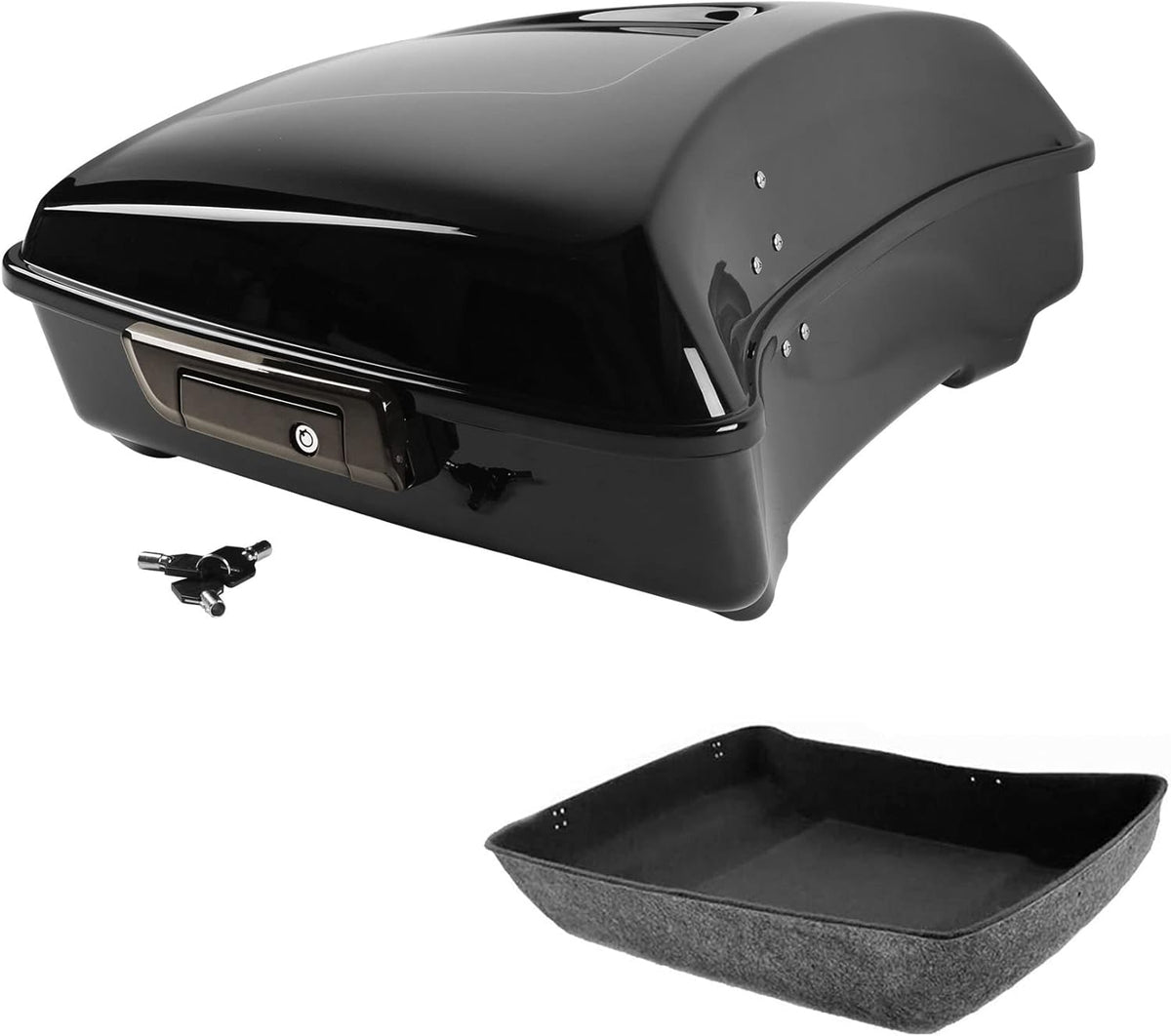 Chopped Tour Pack Trunk with Latch Q7849