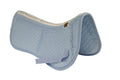 Light Blue Correction Half Saddle Pad W916037