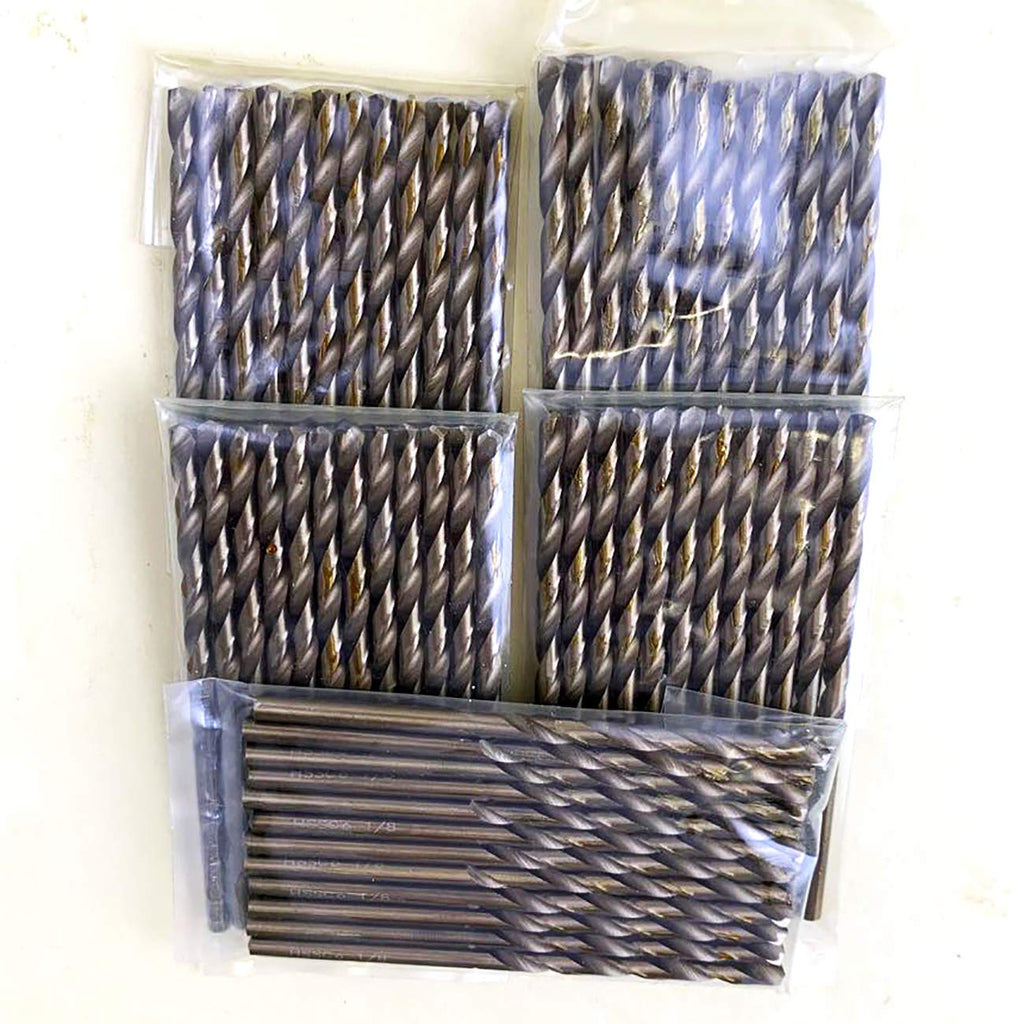 60PCs HSS M35 Cobalt Twist Drill Bits U55700