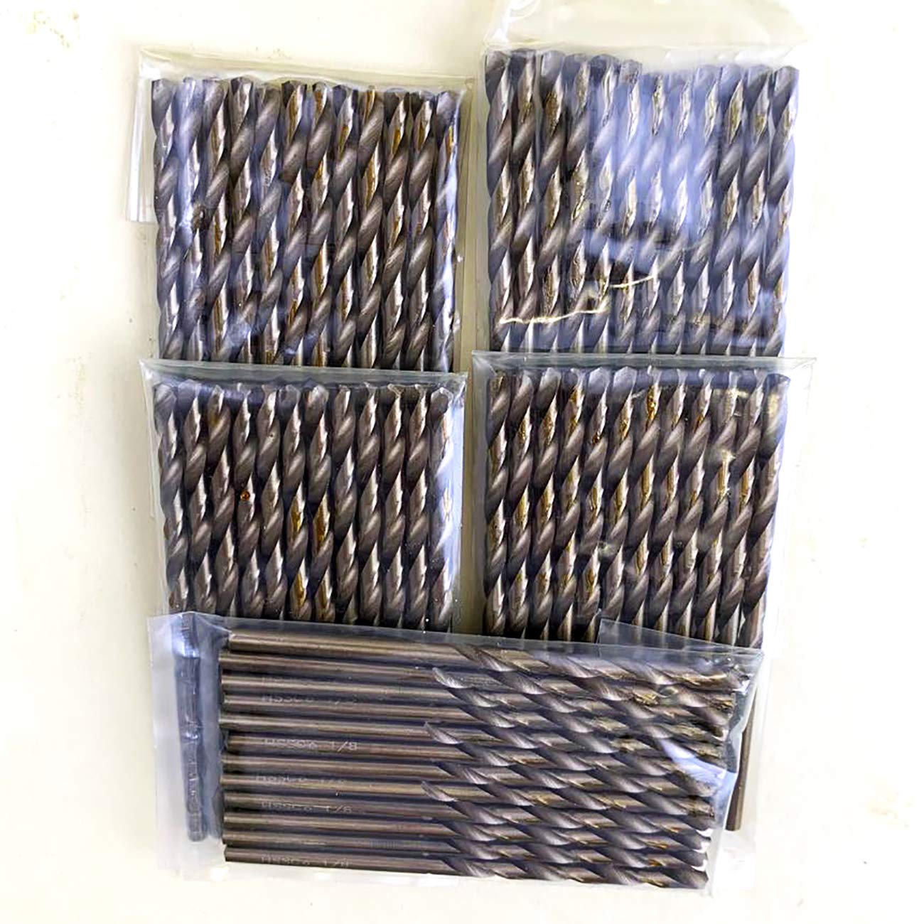 60PCs HSS M35 Cobalt Twist Drill Bits U55700