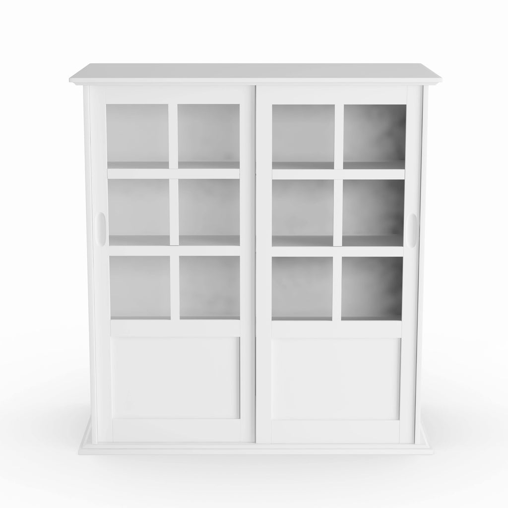 White Wood Curio Table E65003