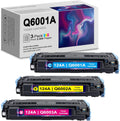 3-Pack Toner Cartridge for HP Color 1600 2600dn 2605dn Printers M45104