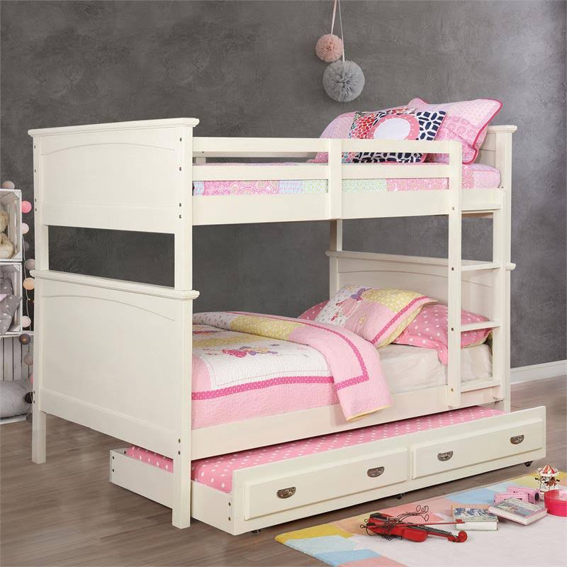 White Wood Trundle H6631